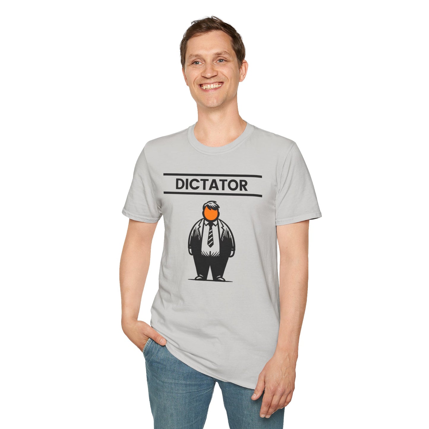 Orange Dictator t-shirt |unisex| Clear Political Statement Funny Caricature | He's Earned the Title