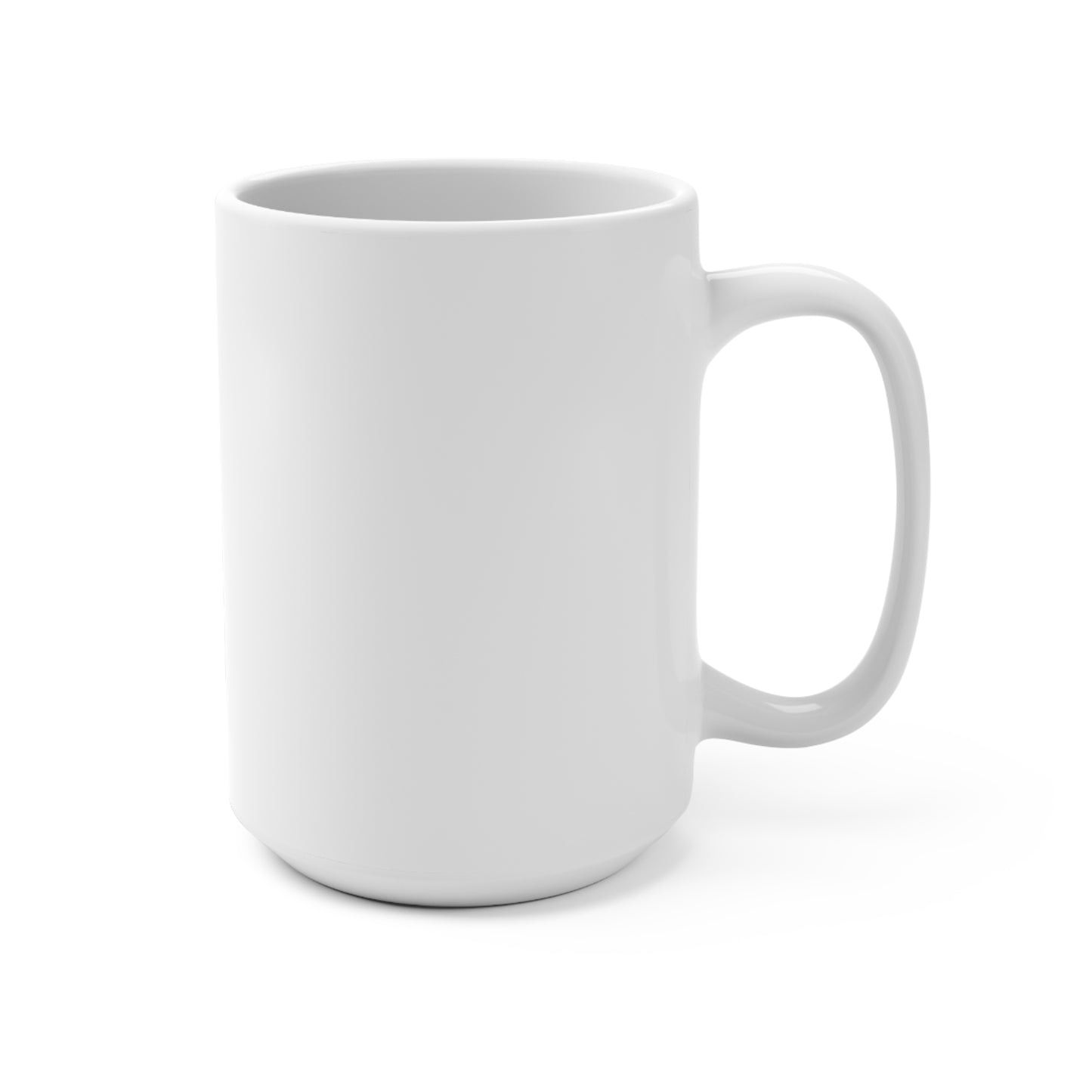 Bold and Uncompromising Statement Mug 15oz: Living Wage Now!