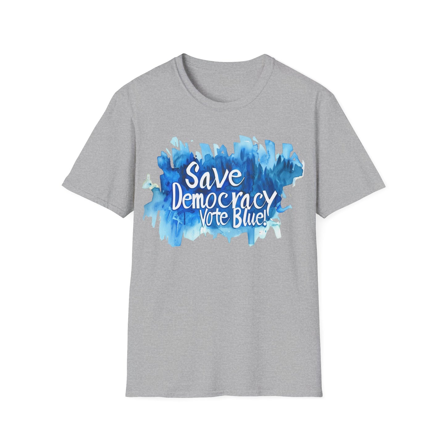 Save Democarcy Vote Blue t-shirt Political Statement Shirt