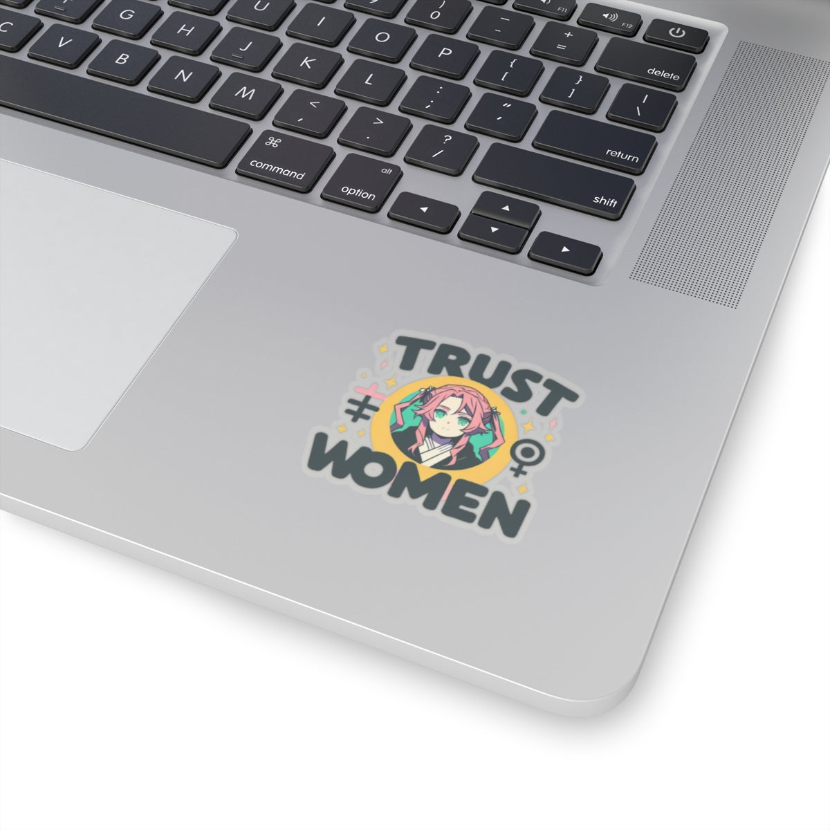 Inspirational Statement Sticker: Trust Women! Human Rights