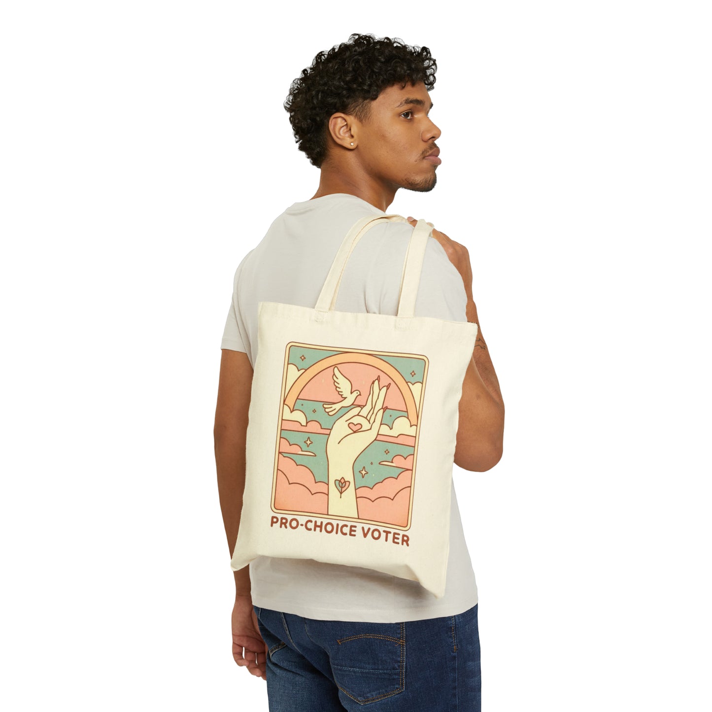 Pro-Choice Voter (Canvas Tote Bag)