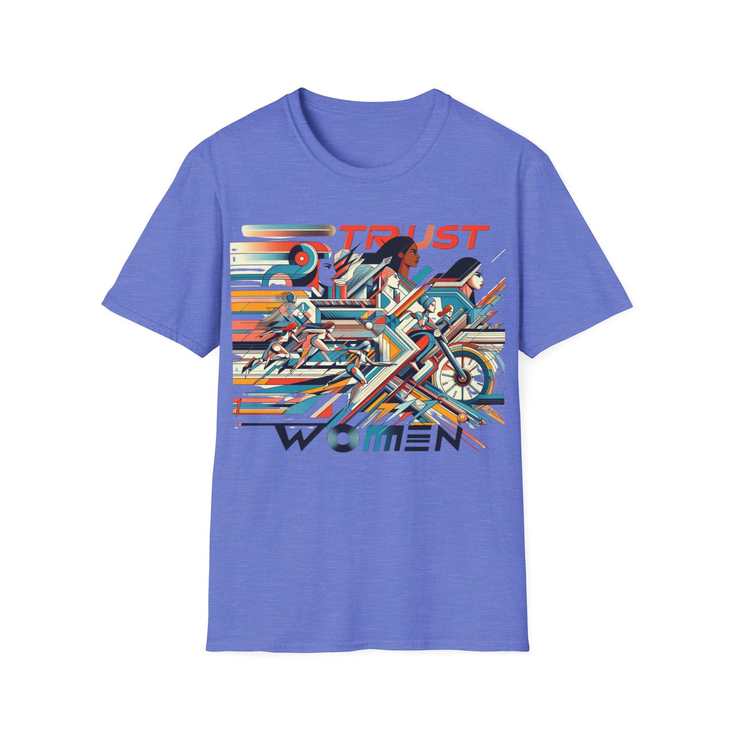 Bold Statement Softstyle T-Shirt: Trust Women!  (Slim Fit)