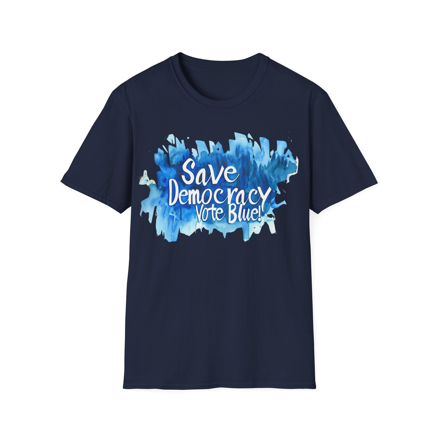 Save Democarcy Vote Blue t-shirt Political Statement Shirt