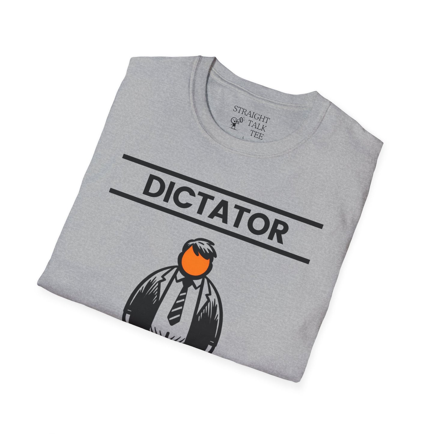 Orange Dictator t-shirt |unisex| Clear Political Statement Funny Caricature | He's Earned the Title