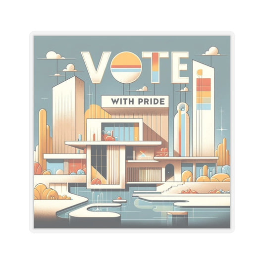 Vote with Pride v3 Stickers