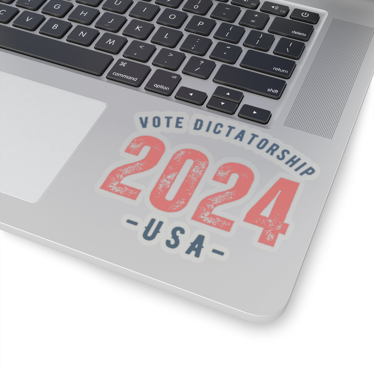 Vote Dictatorship 2024 USA Sticker