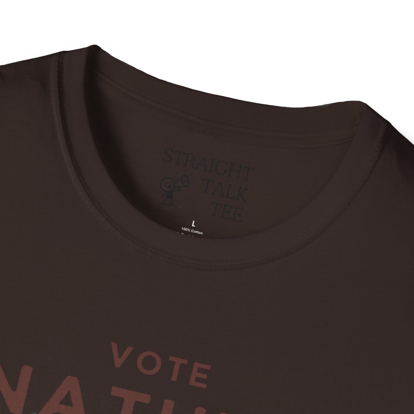 Vote Nature Save the Environment Statement Soft Style t-shirt |unisex| Political Shirt, Once Nature is Gone What's Left?