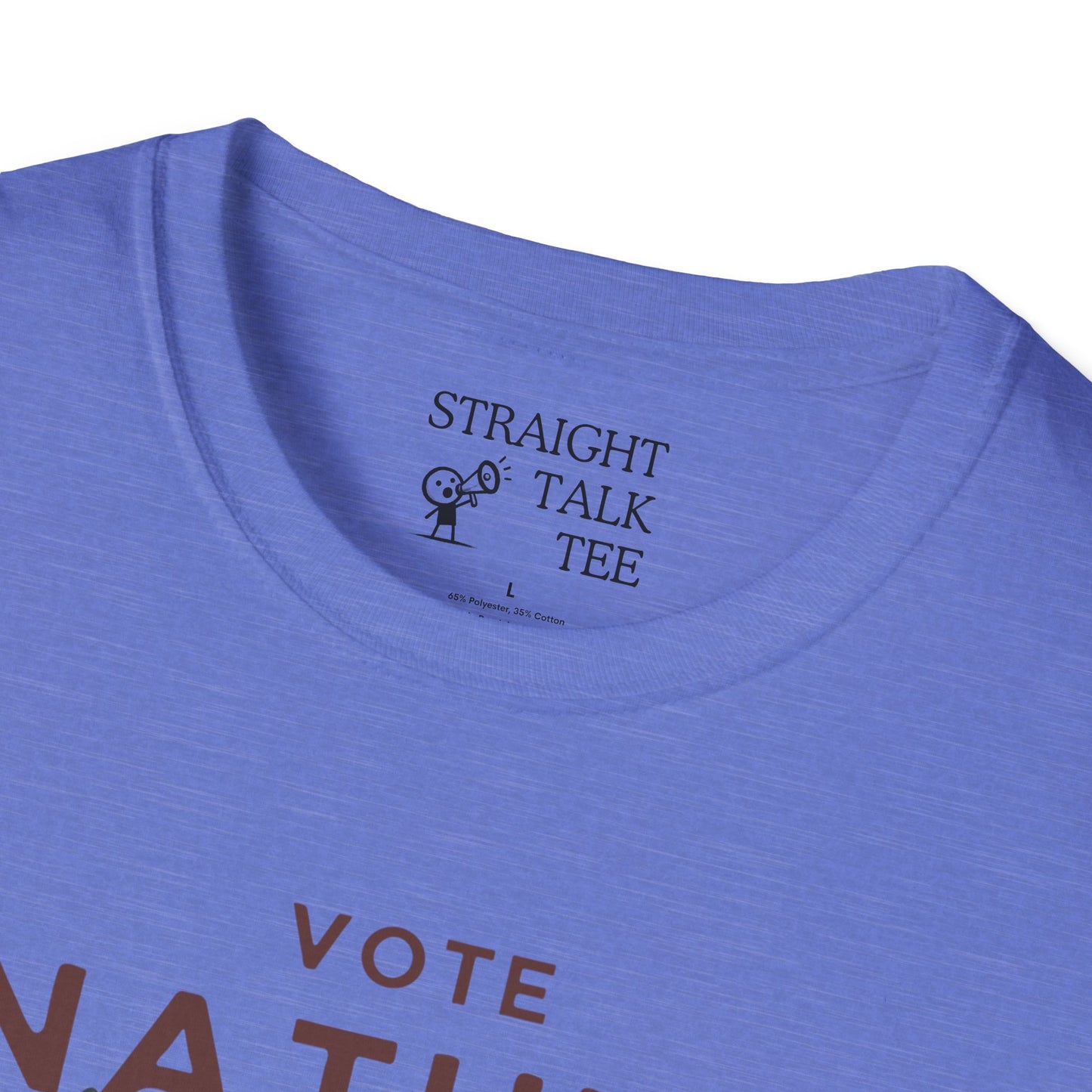 Vote Nature Save the Environment Statement Soft Style t-shirt |unisex| Political Shirt, Once Nature is Gone What's Left?