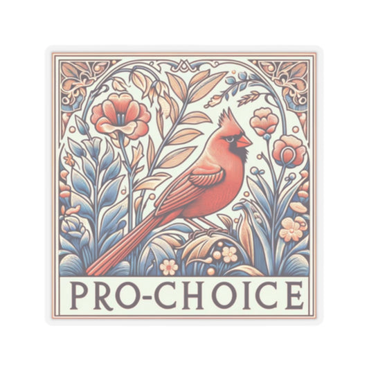 Bold Statement vinyl Sticker/Decal: Pro Choice! for laptop, kindle, phone, ipad, instrument case, notebook, mood board, or wall