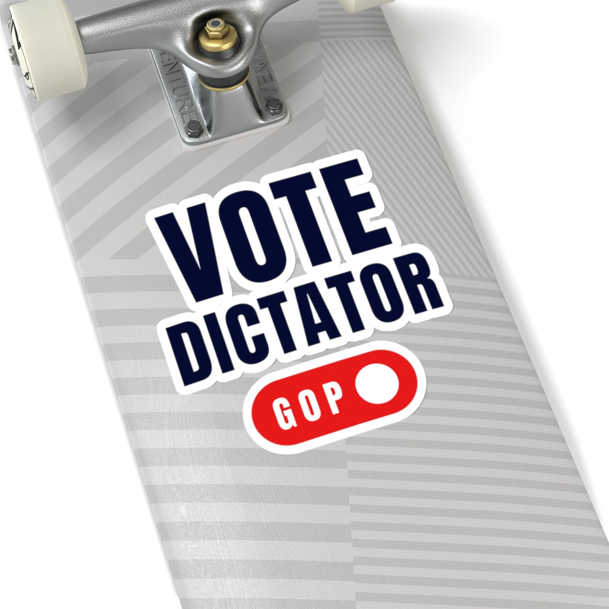 Vote Dictator Sticker