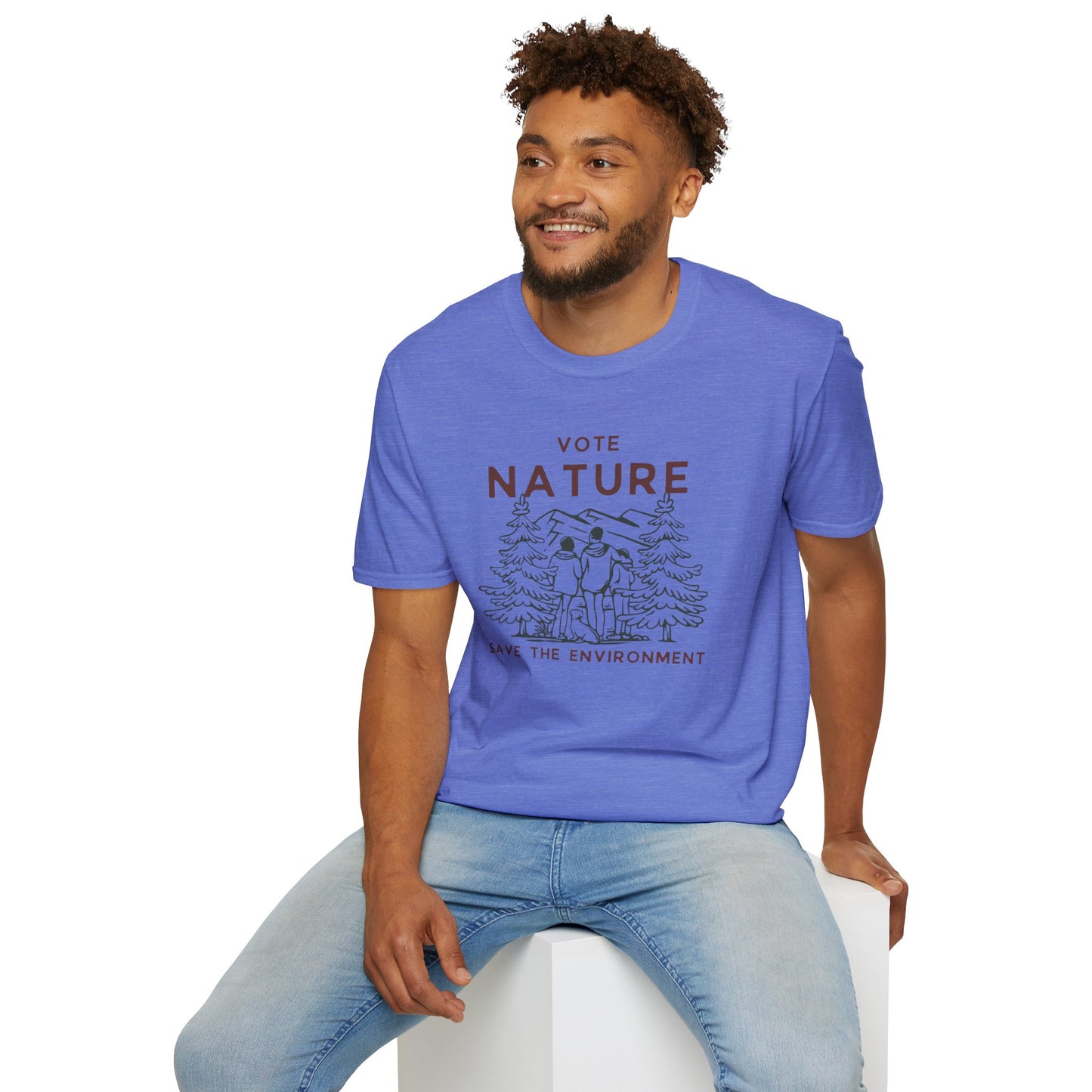 Vote Nature Save the Environment Statement Soft Style t-shirt |unisex| Political Shirt, Once Nature is Gone What's Left?