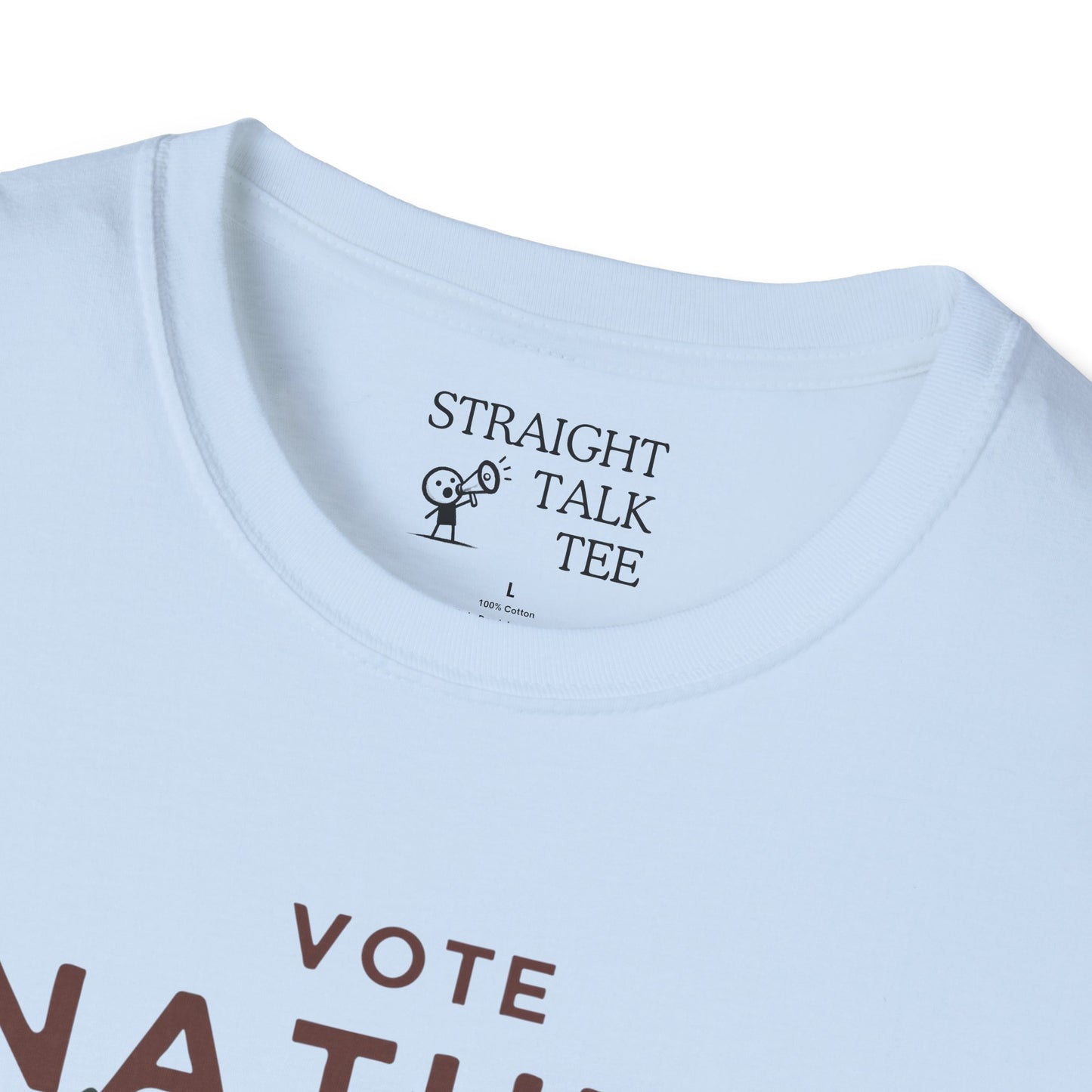 Vote Nature Save the Environment Statement Soft Style t-shirt |unisex| Political Shirt, Once Nature is Gone What's Left?