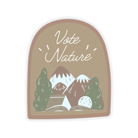 Vote Nature v2 Sticker