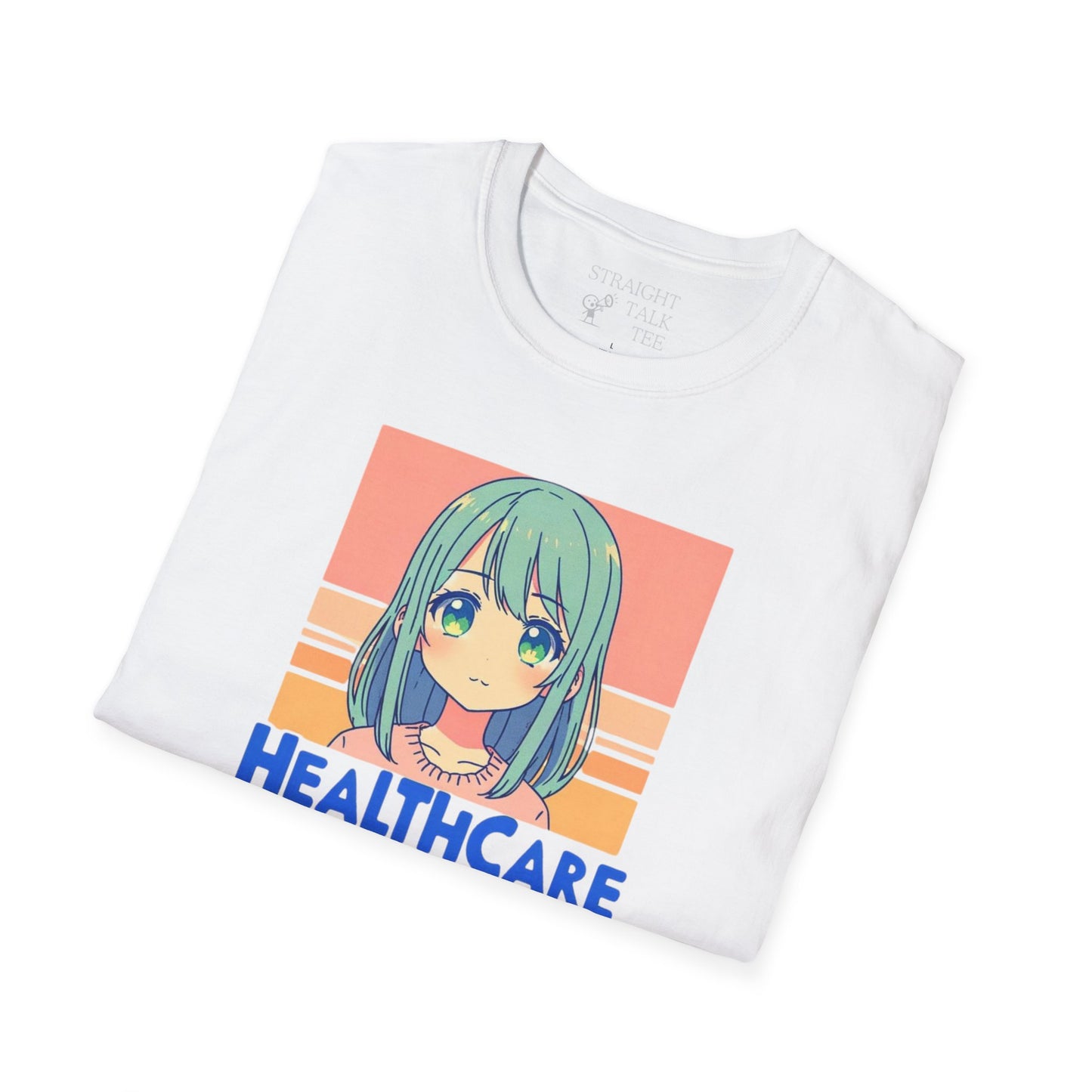 Inspire Voters and Show you Care! |Unisex| Softstyle T-Shirt: Healthcare Voter