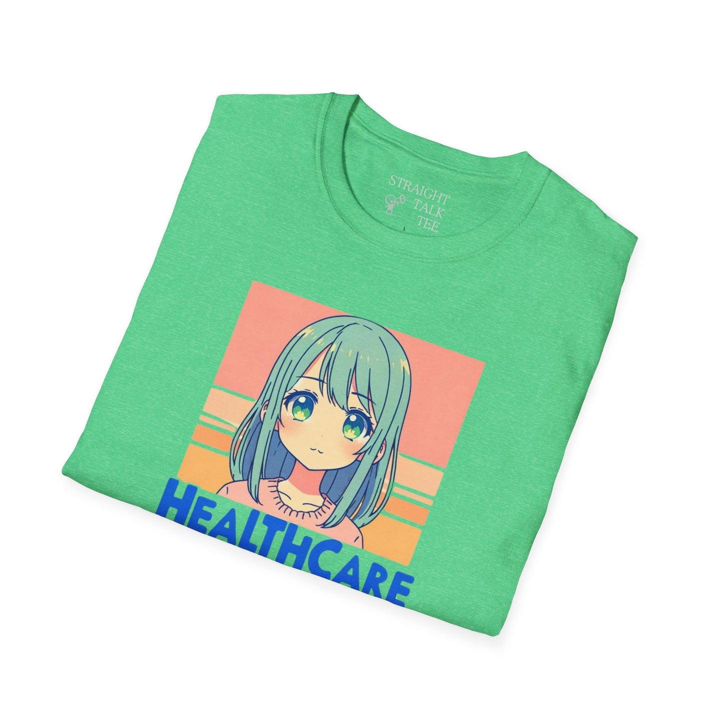 Inspire Voters and Show you Care! |Unisex| Softstyle T-Shirt: Healthcare Voter