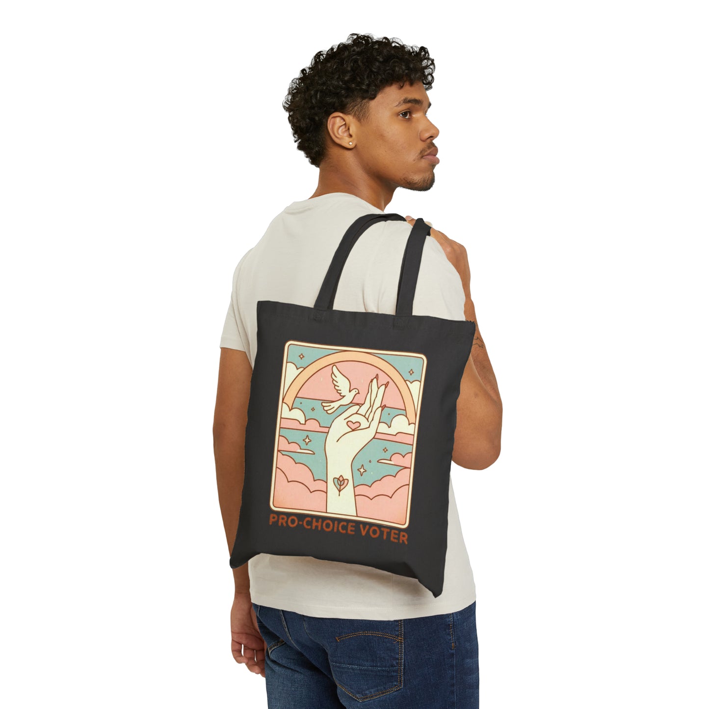 Pro-Choice Voter (Canvas Tote Bag)