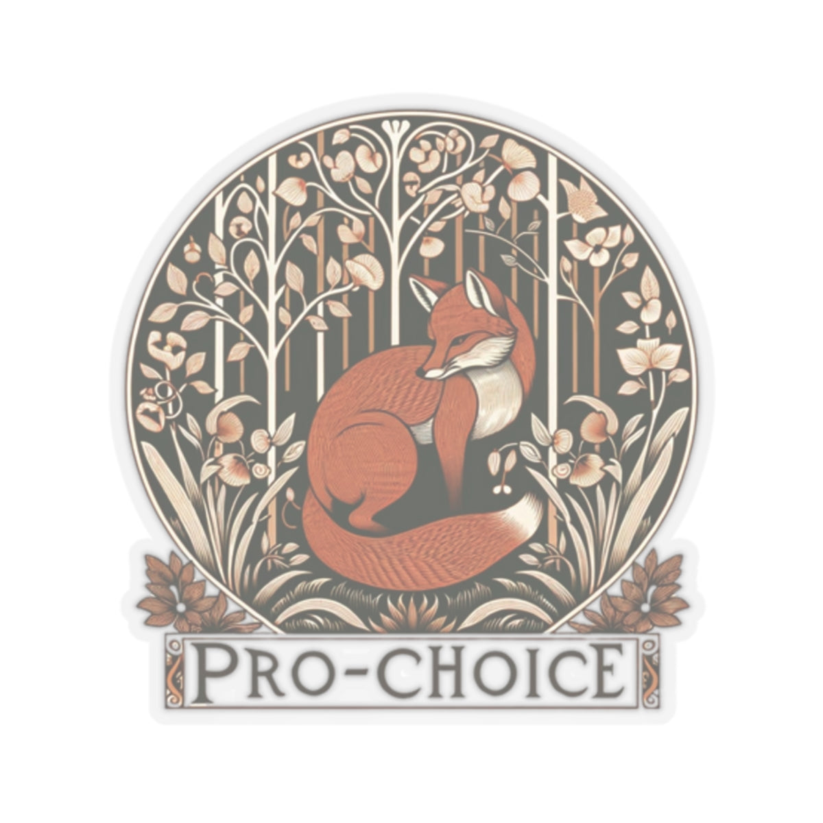 Bold Statement vinyl Sticker/Decal: Pro Choice! for laptop, kindle, phone, ipad, instrument case, notebook, mood board, or wall