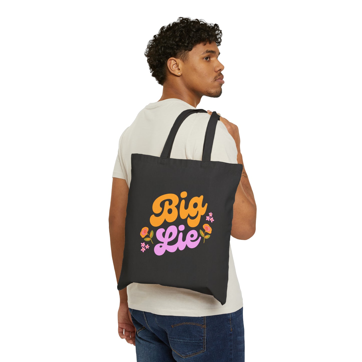 Big Lie (Canvas Bag Tote)