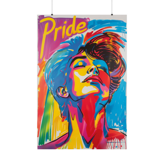Pride Color Explosion Wall Art Matte Poster | Show Your Pride!