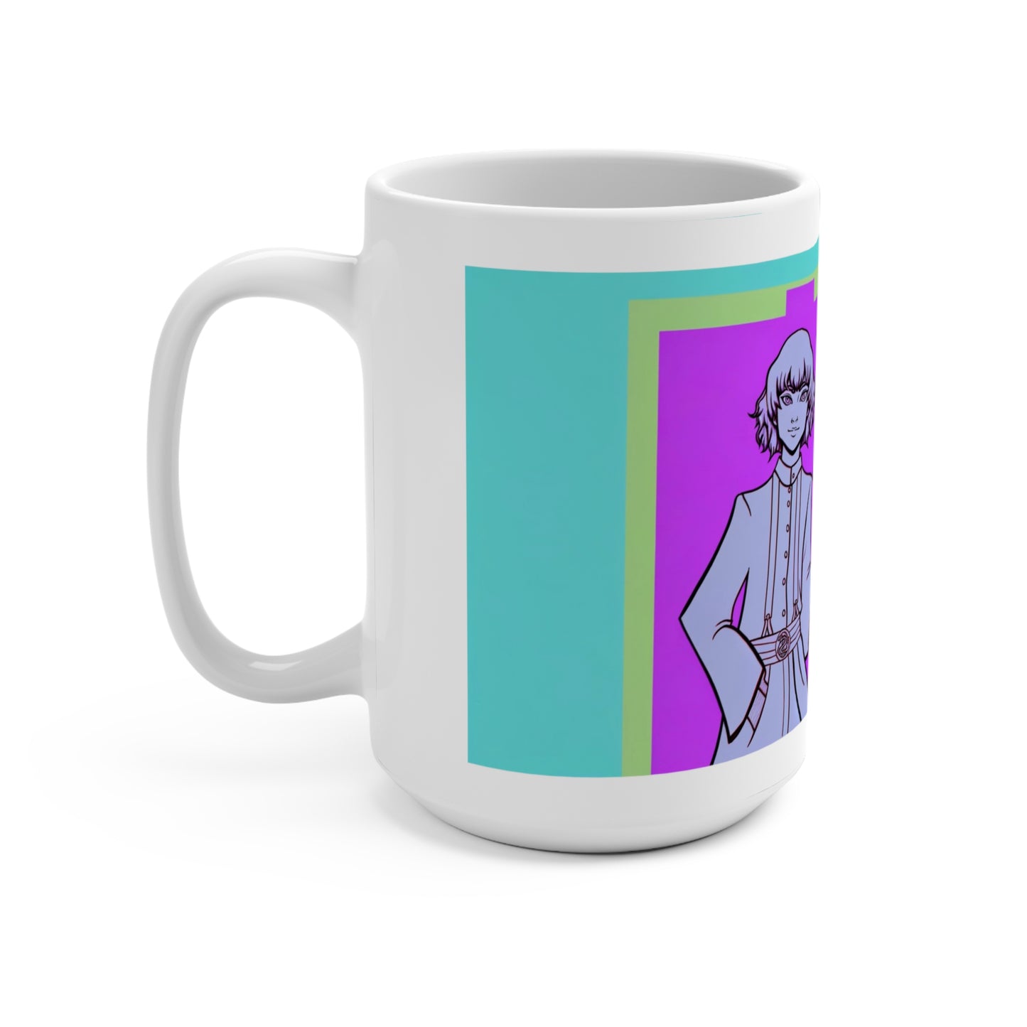Trust Women! Inspirational Anime-Style Statement Coffee Mug (15oz): Activist, Protest, Demand, Equality! Look Good Doing it!