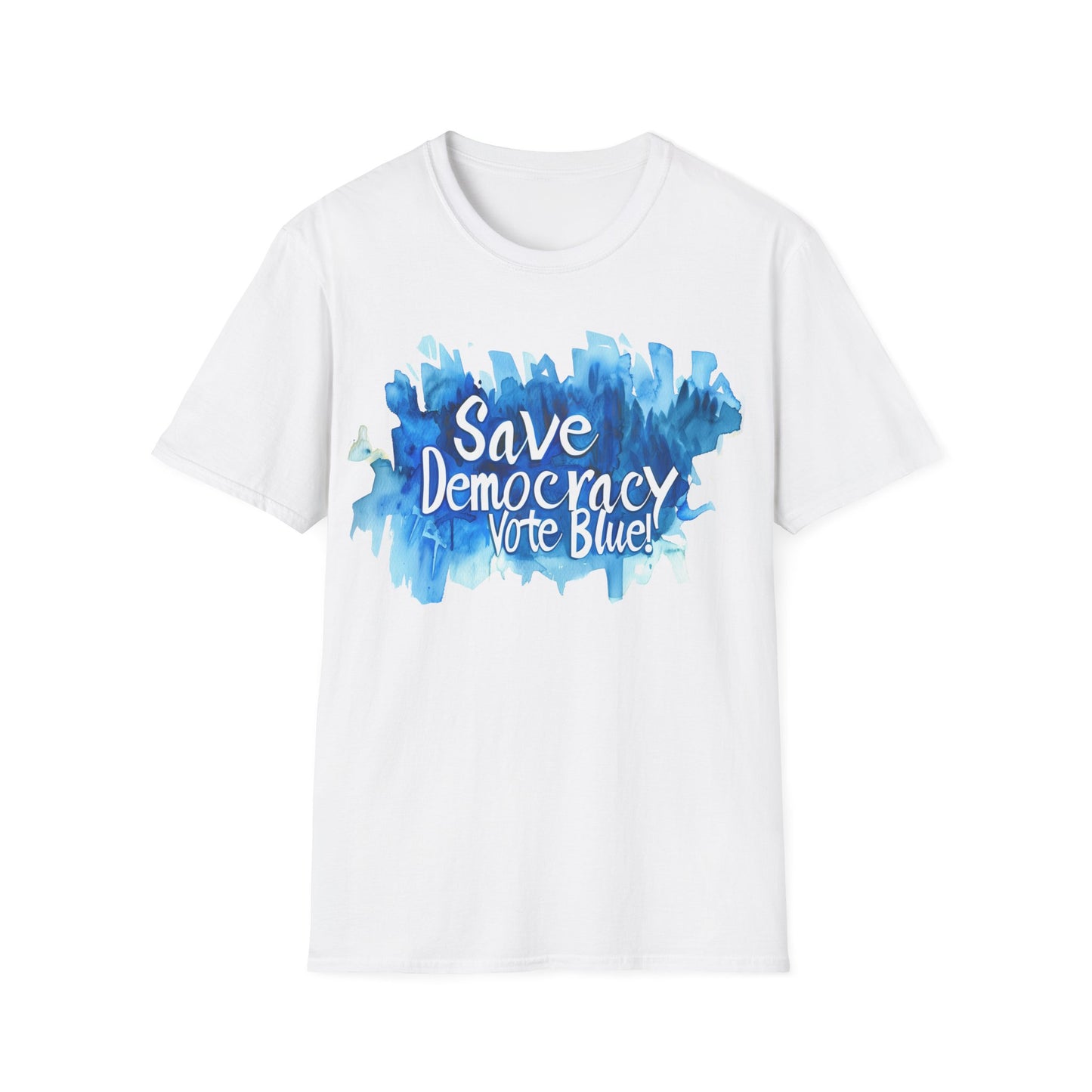 Save Democarcy Vote Blue t-shirt Political Statement Shirt