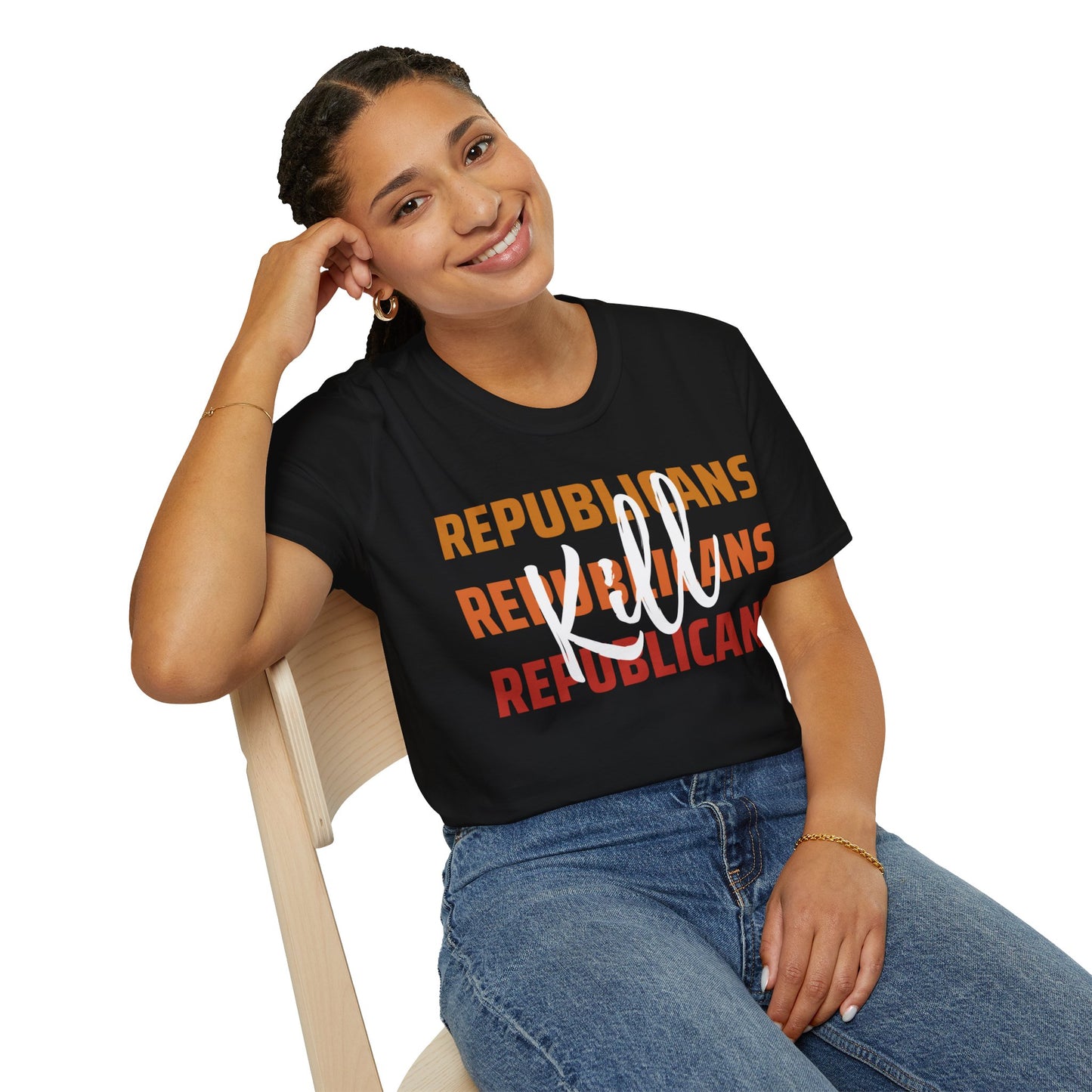 Republicans Kill Soft Style t-shirt |unisex| Bold Political Statement! For the Most Committed to Truth Telling!
