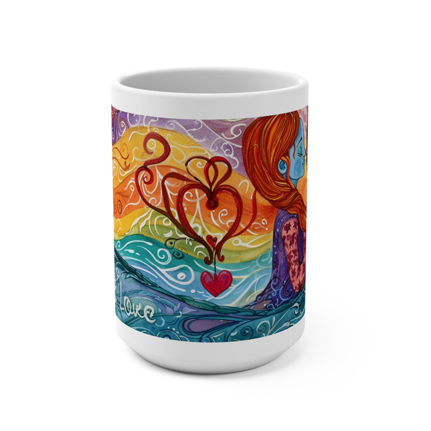Love is Love Mug (15oz) Pride Activist Political Coffee Tea Mug | Beauty with a Purpose