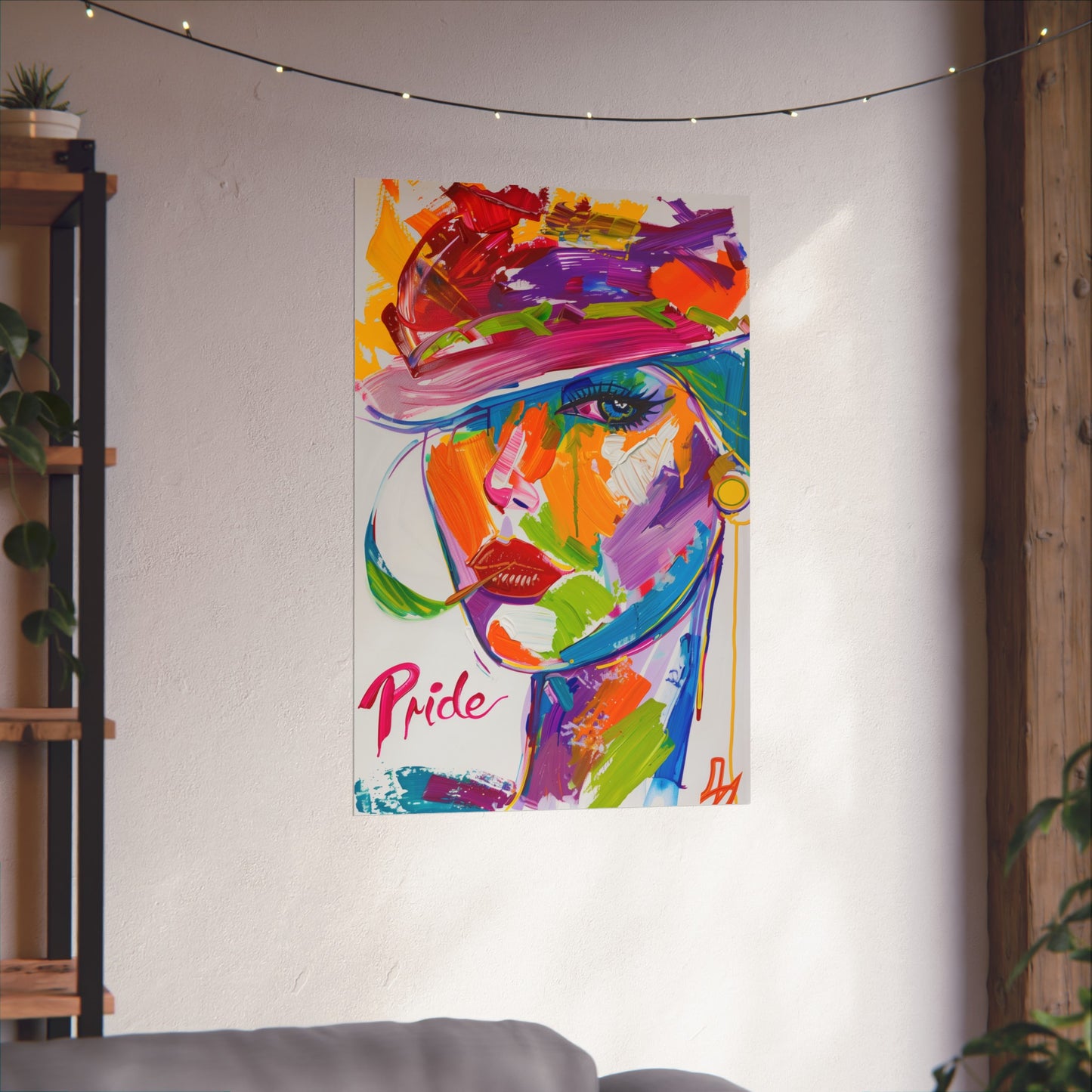Pride in Full Color Wall Art Matte Poster | Show Your Pride!