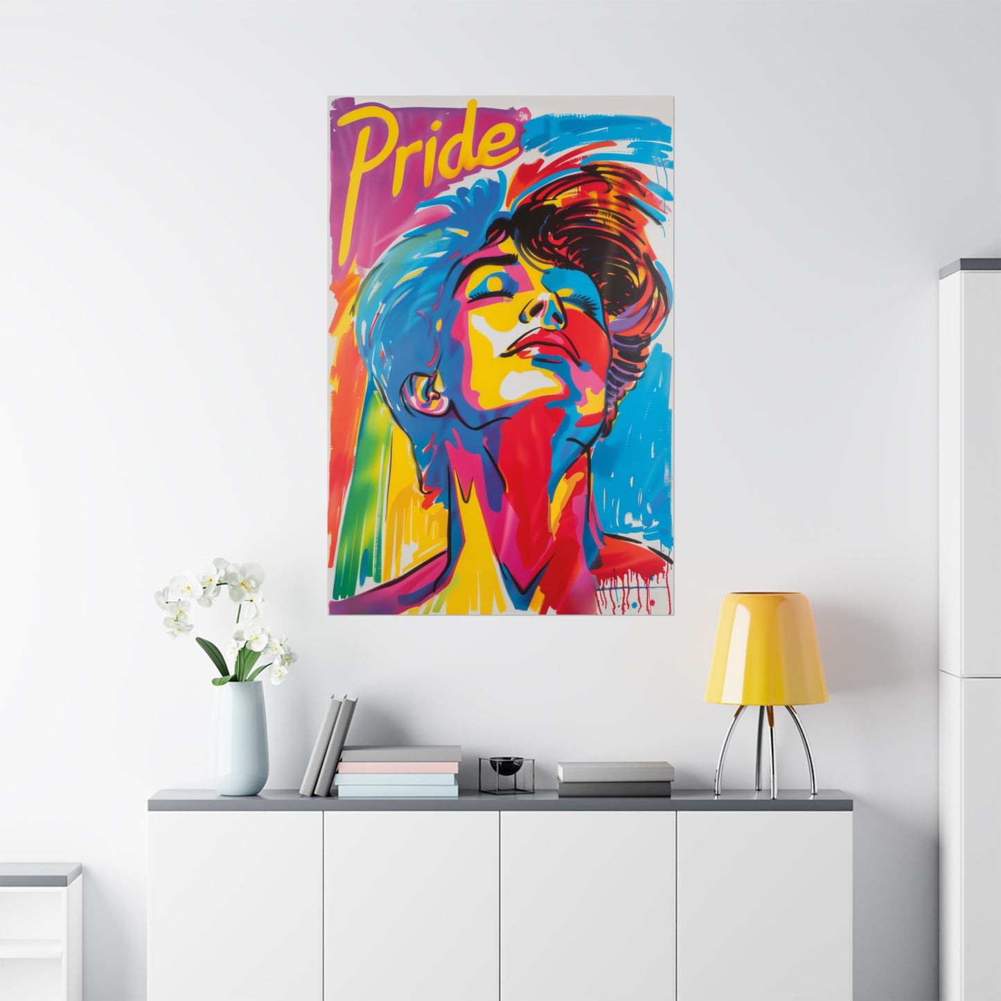 Pride Color Explosion Wall Art Matte Poster | Show Your Pride!