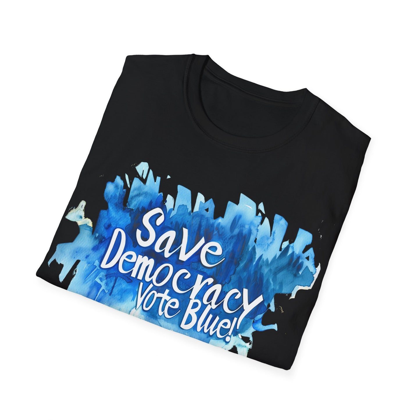 Save Democarcy Vote Blue t-shirt Political Statement Shirt