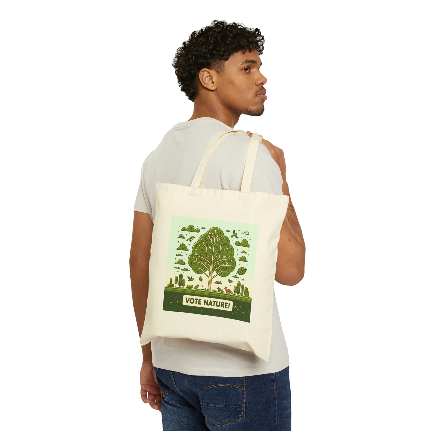 Vote Nature! v2 (Canvas Tote Bag)