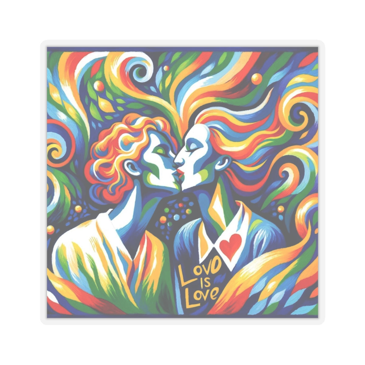 Bold Statement Stickers: Love is Love