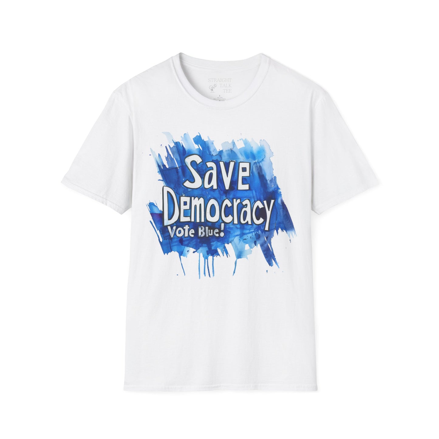 Save Democarcy Vote Blue t-shirt Speak Loudly and Save Democracy Political Shirt