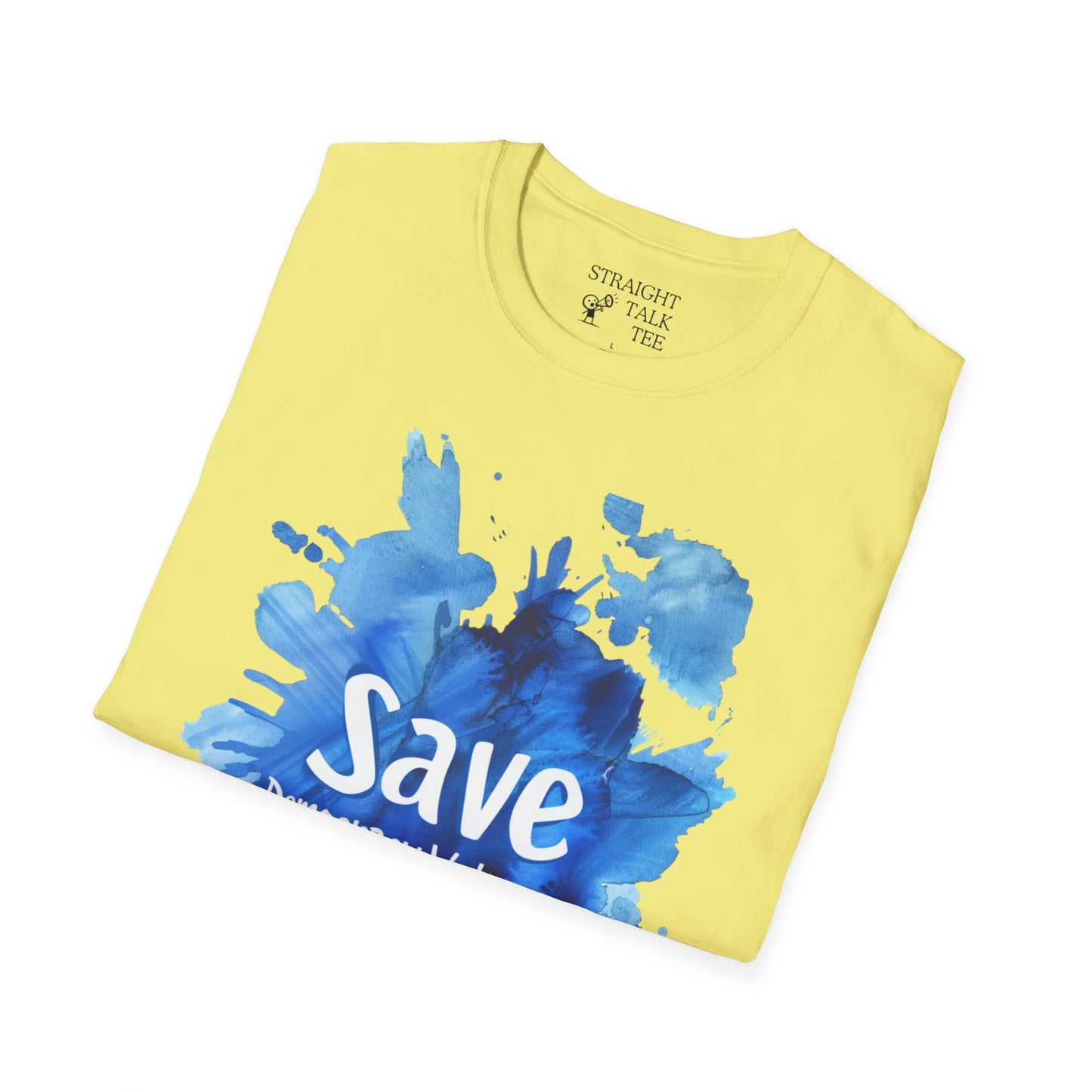 Save Democracy Vote Blue! Statement Soft-Style t-shirt |unisex| Political Shirt Show you Care! Activism, Inspire Others and Speak Your Mind