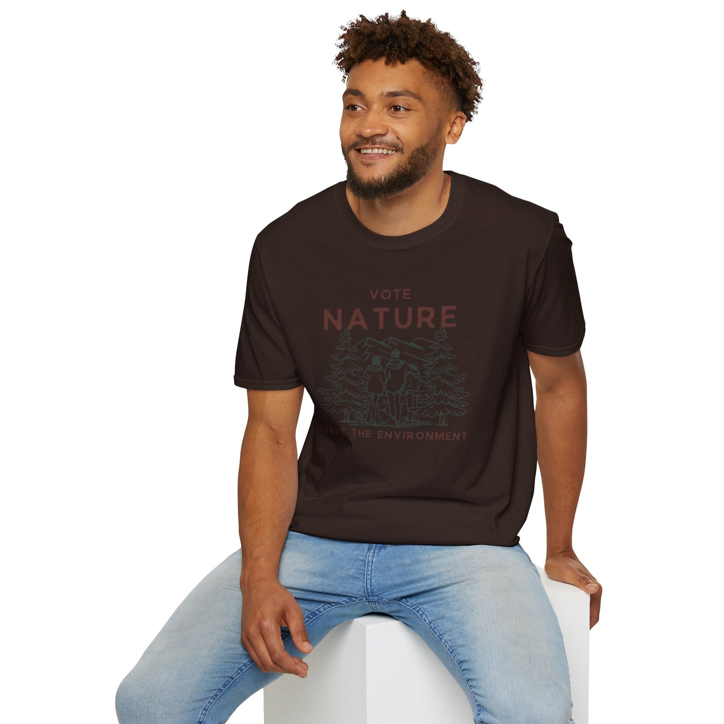 Vote Nature Save the Environment Statement Soft Style t-shirt |unisex| Political Shirt, Once Nature is Gone What's Left?