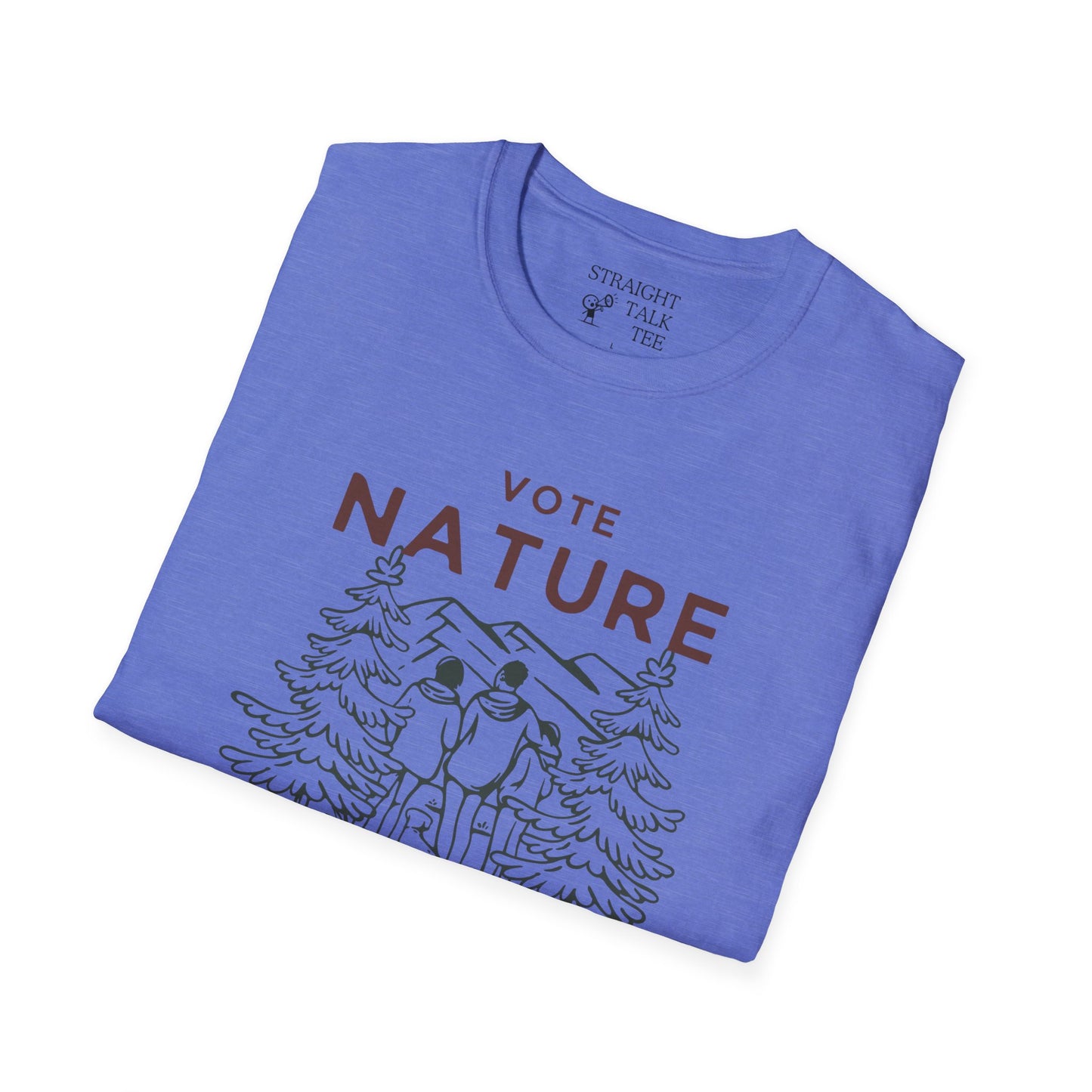 Vote Nature Save the Environment Statement Soft Style t-shirt |unisex| Political Shirt, Once Nature is Gone What's Left?