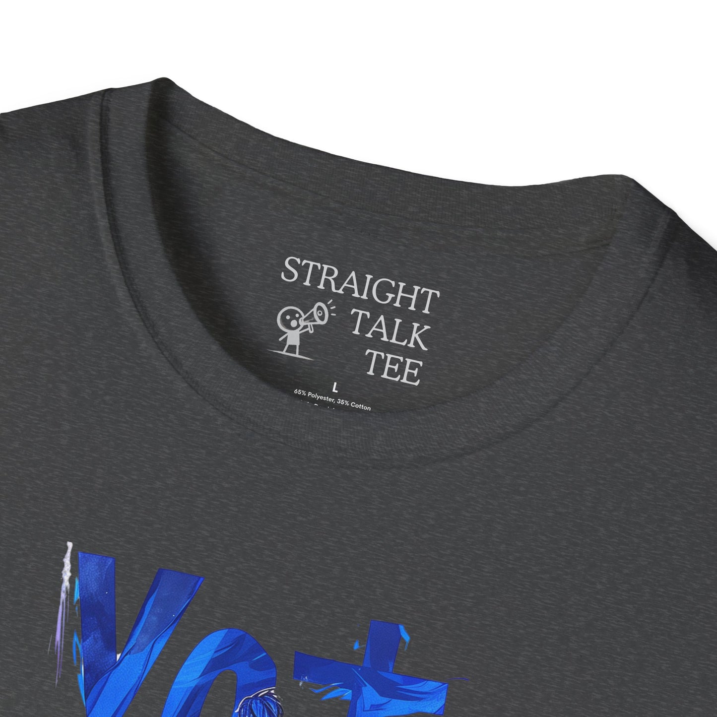 Vote Blue t-shirt Political tee Cyberpunk Protest Activism tshirt Leftist Liberal shirt Election Democrat t shirt