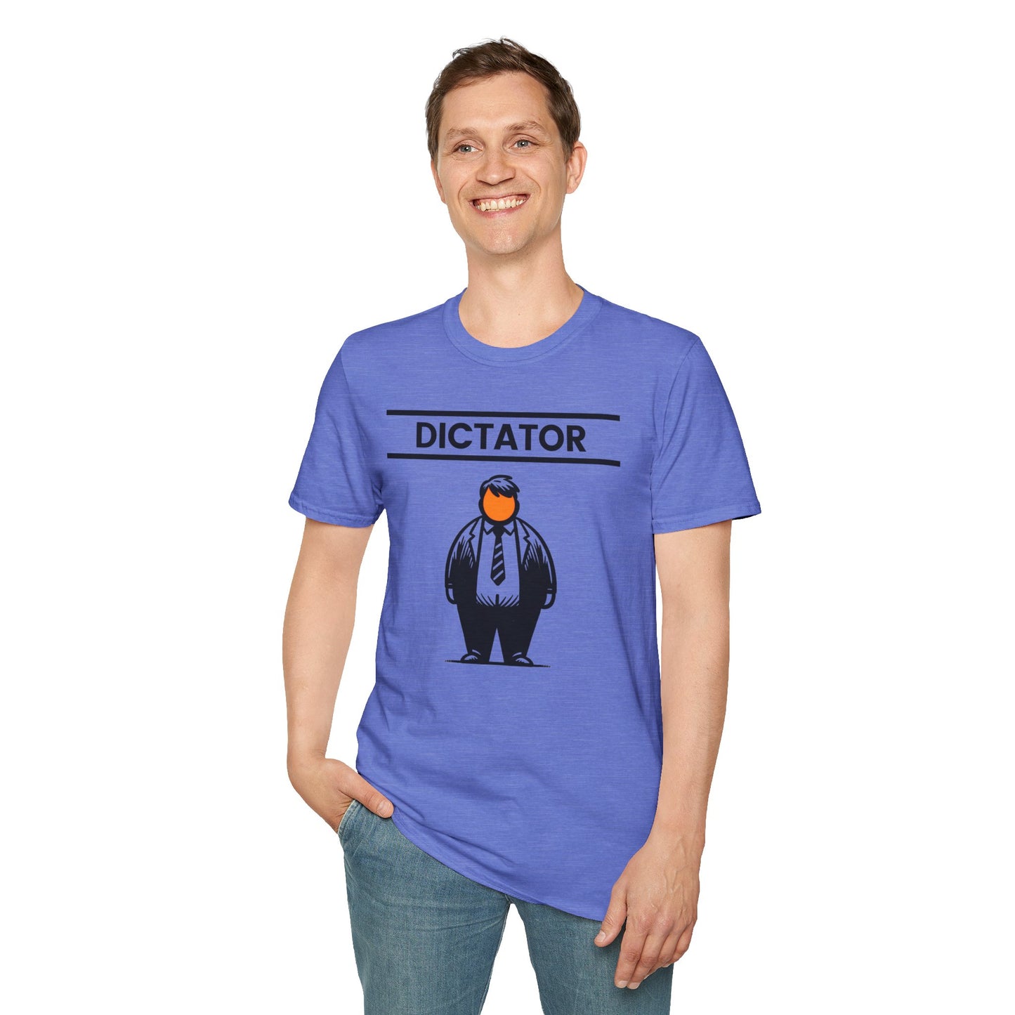 Orange Dictator t-shirt |unisex| Clear Political Statement Funny Caricature | He's Earned the Title