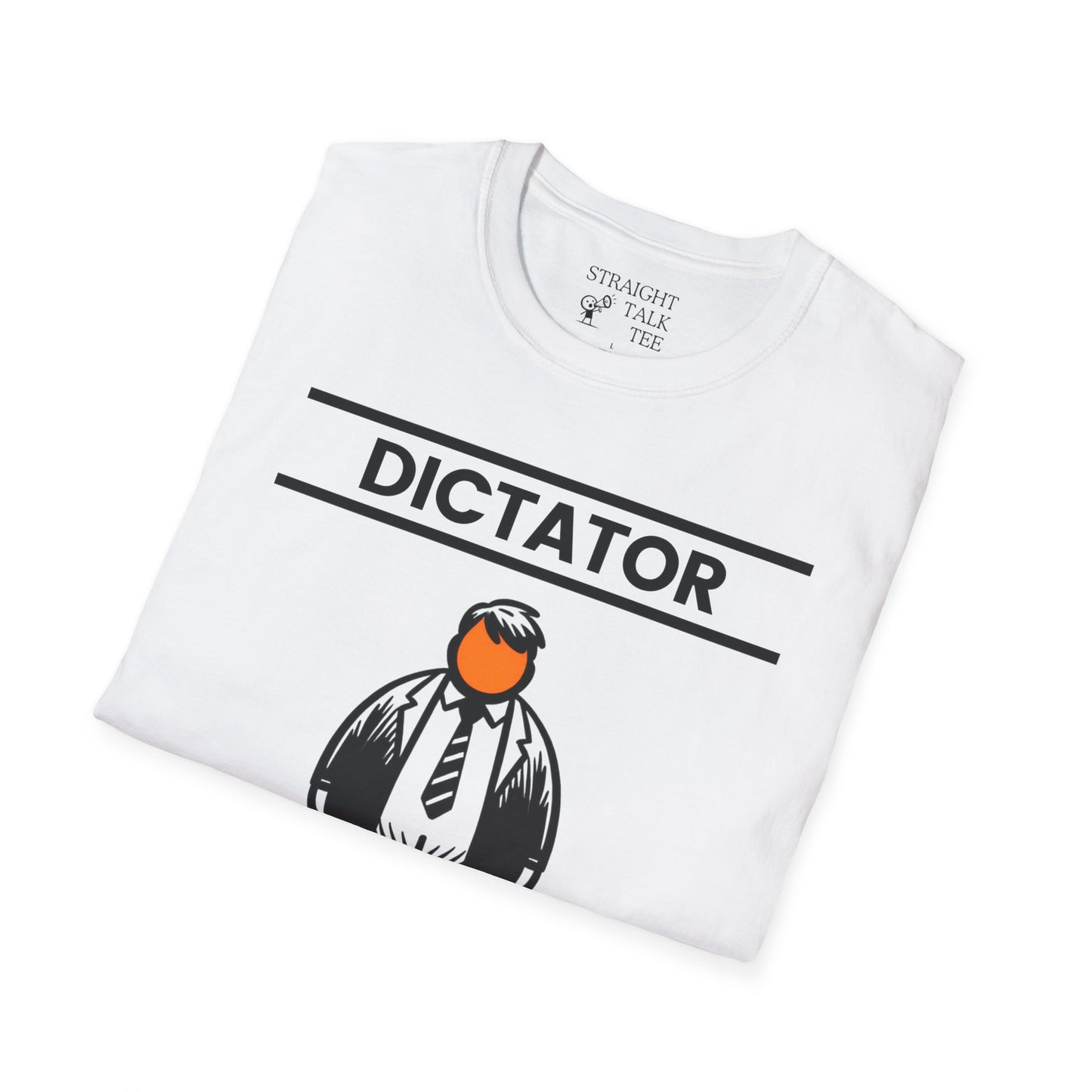 Orange Dictator t-shirt |unisex| Clear Political Statement Funny Caricature | He's Earned the Title