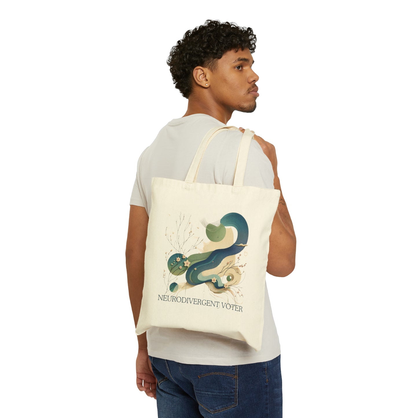 Neurodivergent Voter (Canvas Tote Bag)