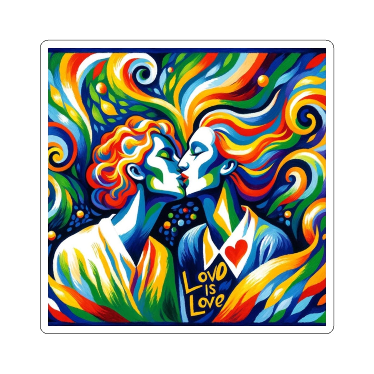 Bold Statement Stickers: Love is Love