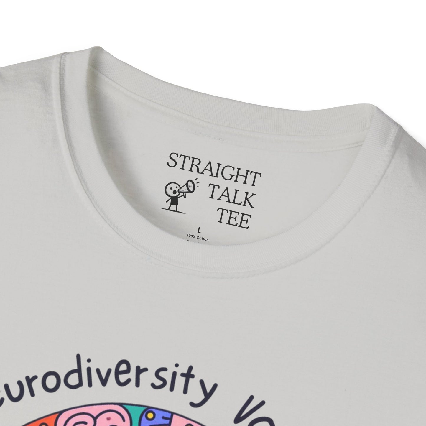 Neurodiversity Voter! Inspiring Statement Soft Style t-shirt |unisex| Whimsical Community, Show You Care! Activism!