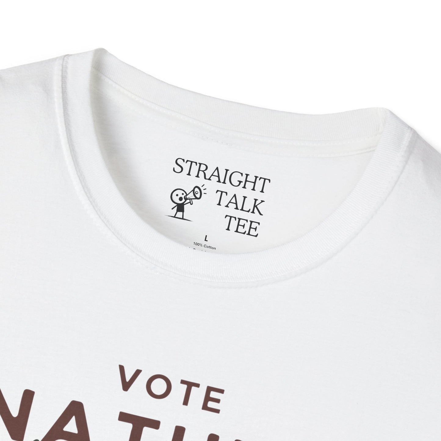 Vote Nature Save the Environment Statement Soft Style t-shirt |unisex| Political Shirt, Once Nature is Gone What's Left?