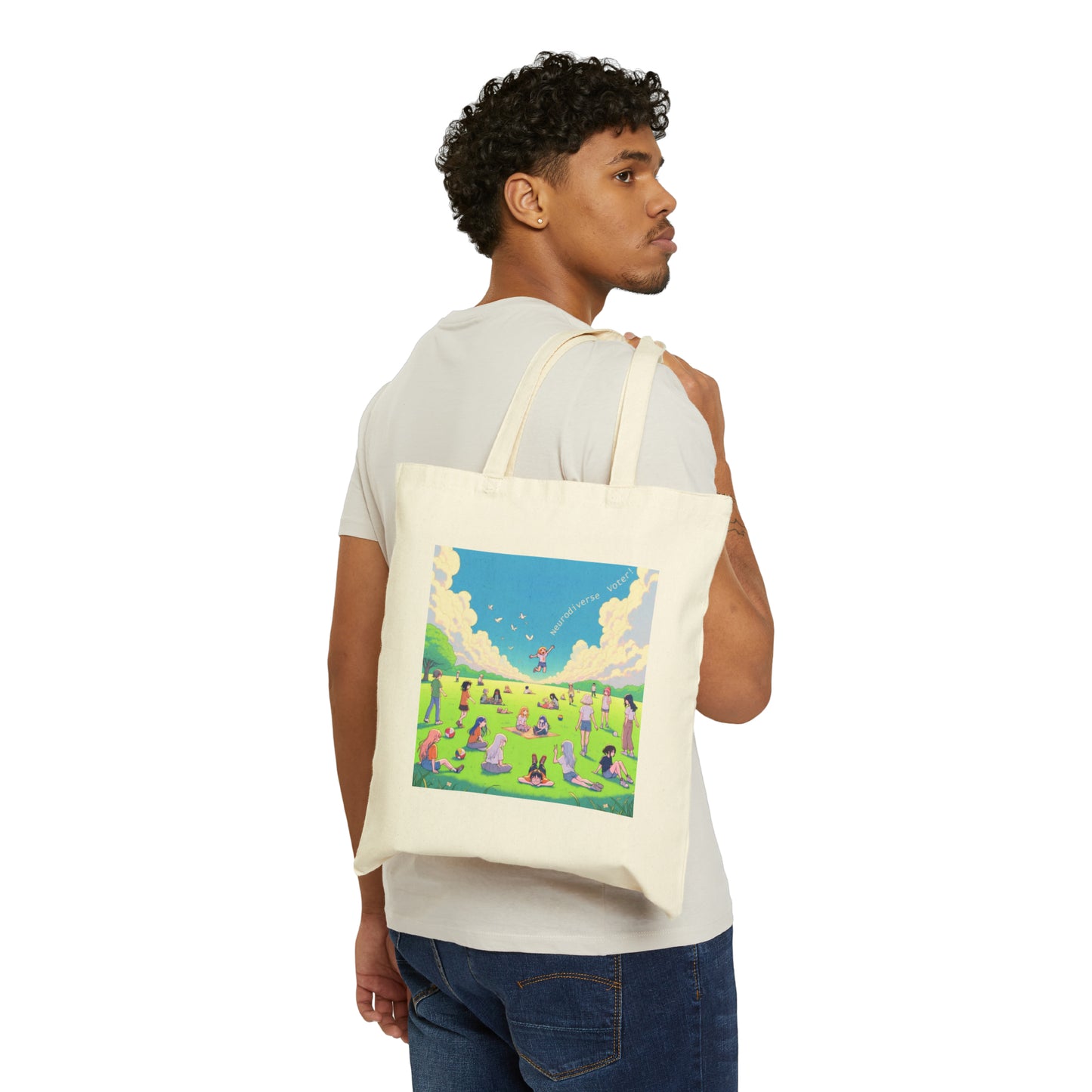 Neurodiverse Voter! (Canvas Tote Bag)