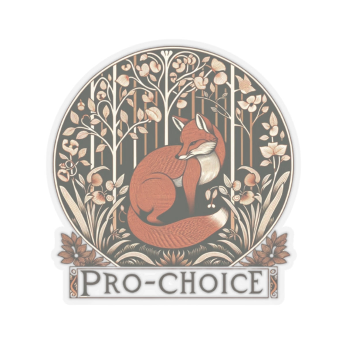 Bold Statement vinyl Sticker/Decal: Pro Choice! for laptop, kindle, phone, ipad, instrument case, notebook, mood board, or wall