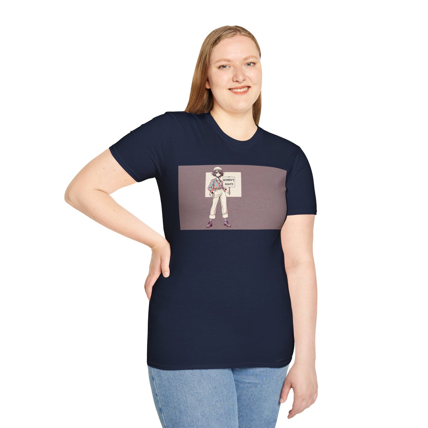 Women's Rights! Bold Uncompromising Statement Soft Style t-shirt |unisex| Chic Activism, Protest Oppression, Demand Equality!